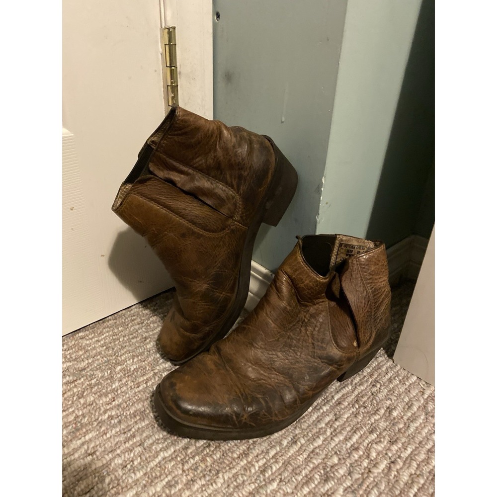 Bogs Gretchen Chelsea Boots Womens Size 7 Brown Waterproof Leather Ankle 38